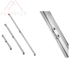 Schienen-Trägerprofil 2 m, anthrazit