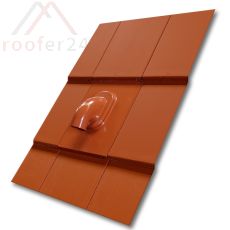 Alu-Grundpfanne mit Solardurchgang