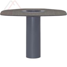 Flachdach-Ablauf DN 300 Flansch aus Elastomer-Bitumen PYE