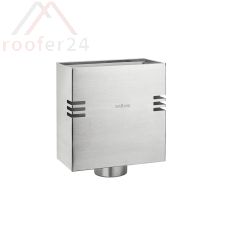 Aluminium Design-Flachdach-Wasserfangkasten Ø120