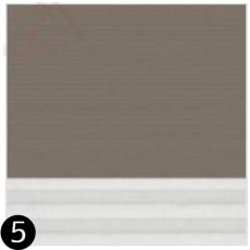 Verdunkelung Plus: Rollo + Plissee im Set 2082