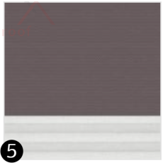 Verdunkelung Plus: Rollo + Plissee im Set 2088