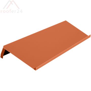 Windschutz Ortgänge Biber 37 cm rechts, Alu incl.