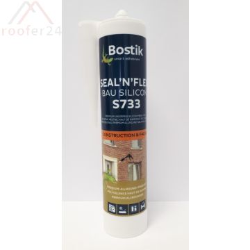 Bostik S733 SEAL‘N‘FLEX BAU SILICON Transparent