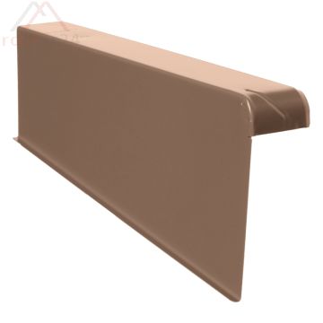 Windschutz Ortgänge 10/18 links, Alu incl. SPS