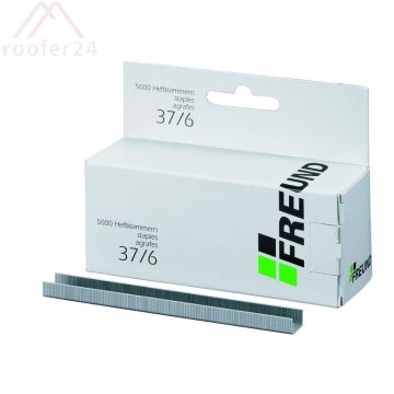 Freund Heftklammern 37/ 6mm, verzinkt