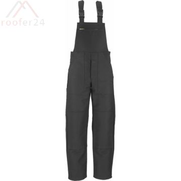 JOB Latzhose Dopp Pil., schwarz