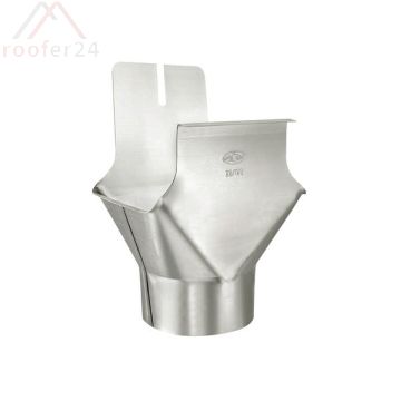 Quartz Zink Einhangstutzen, 333/100 Kastenform