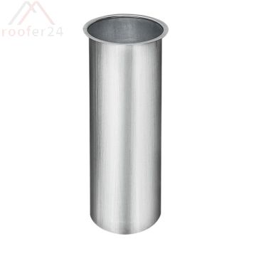 Zink Lötstutzen, ø100 Länge 250mm für Kastenrinne