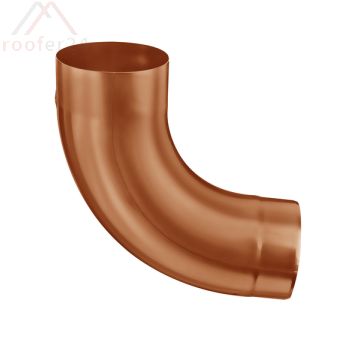 Rohrbogen 85° 100mm SX, Ziegelrot