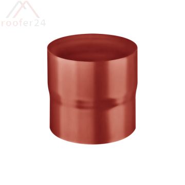 Steckmuffe 120mm SX, Oxydrot