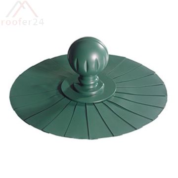 Fleck Walmhelm 160mm für Teewen kupferrot engobiert