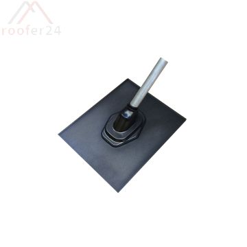 Alu-Grundpfanne mit Antennendurchgang
