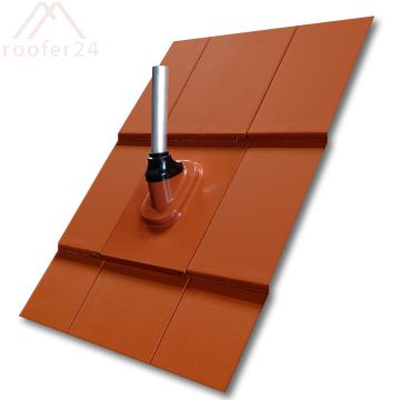 Alu-Grundpfanne mit Antennendurchgang