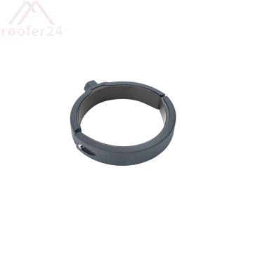 DESIGN-FALLROHRSCHELLE DN 100 SX ANTHRAZIT