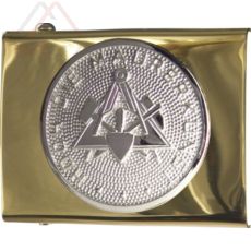 JOB Koppelschloss Maurer, gold silber