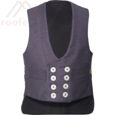 JOB Zunftweste Dopp Pil., Hamburger Streifen blau