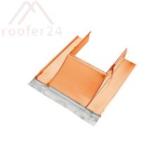 Kupfer Kaminverwahrung, Unterteil Größe 3, 80-140