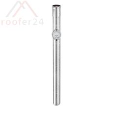 Verzinktes Regenstandrohr, ø150/1500 mit Deckel geschlossen