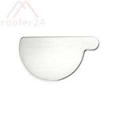 Zink Lötrinnenboden, halbrund links 200