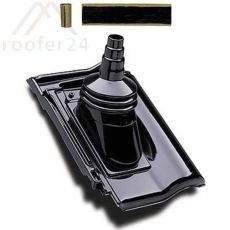 Fleck Antennendurchgang E58 für Erlus kupferbraun engobiert