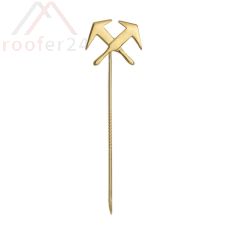 FHB HELLFRIED Anstecknadel Dachdecker, gold