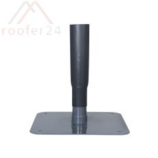 VARIO-FIT DN 70 Universal-Durchgang mit Schrumpfschlauch Flansch aus Hart-PVC aus RVT 32x32 cm