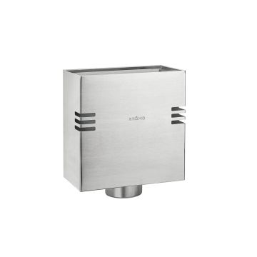 Aluminium Design-Flachdach-Wasserfangkasten Ø120