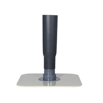 VARIO-FIT DN 70 Universal-Durchgang mit Schrumpfschlauch Flansch aus PP
