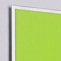 FLUX-Pitchboard, Edelstahl-Schlüsselbrett (in 42 x 24cm) Hellgrün